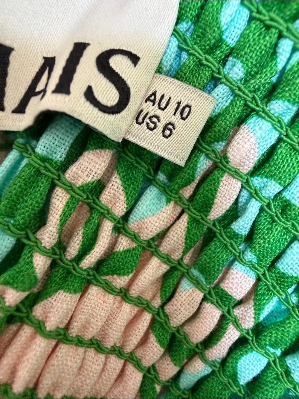 ALEMAIS Lemonis Sundress in Multi Fruit Print, Size US 6 - Picture 14 of 16